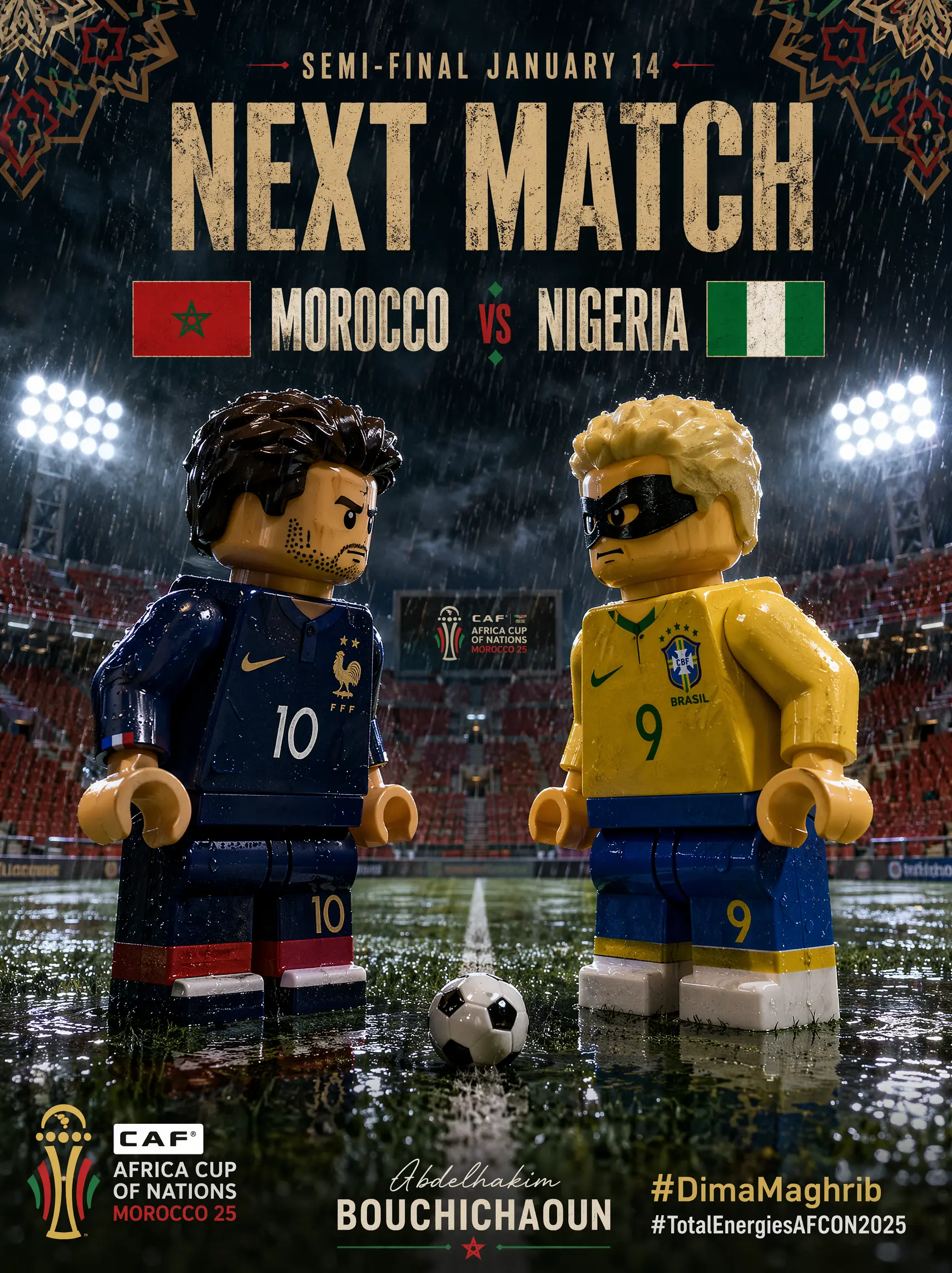 The World Cup -AFCON Lego Semi-Fina